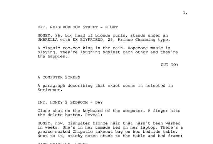 write your short film